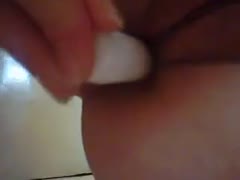 Hardcore solo with me pounding my butthole with a sex-toy 